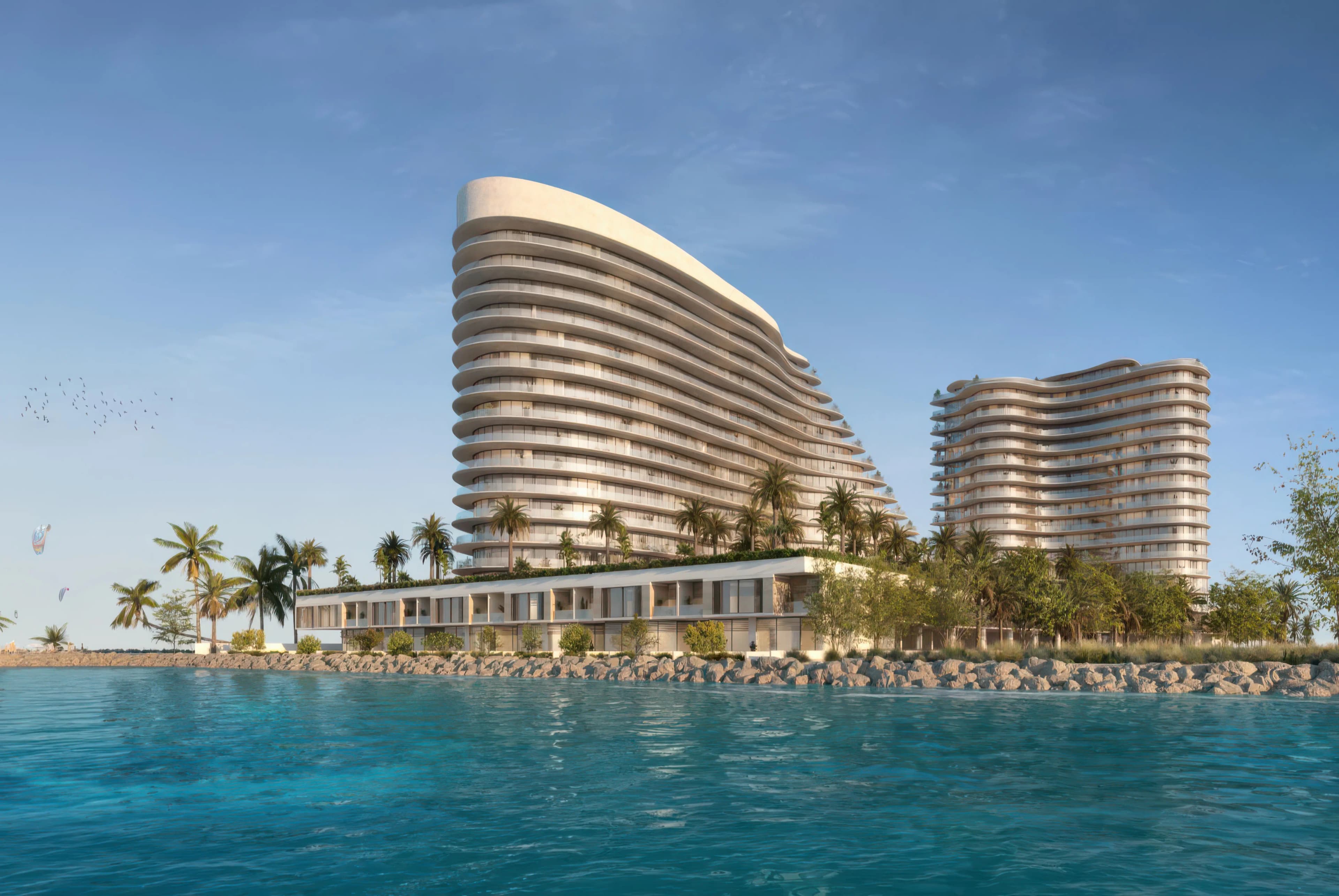 The Beach Residences West Wing, Al Marjan kitchen dining, Al Marjan Island