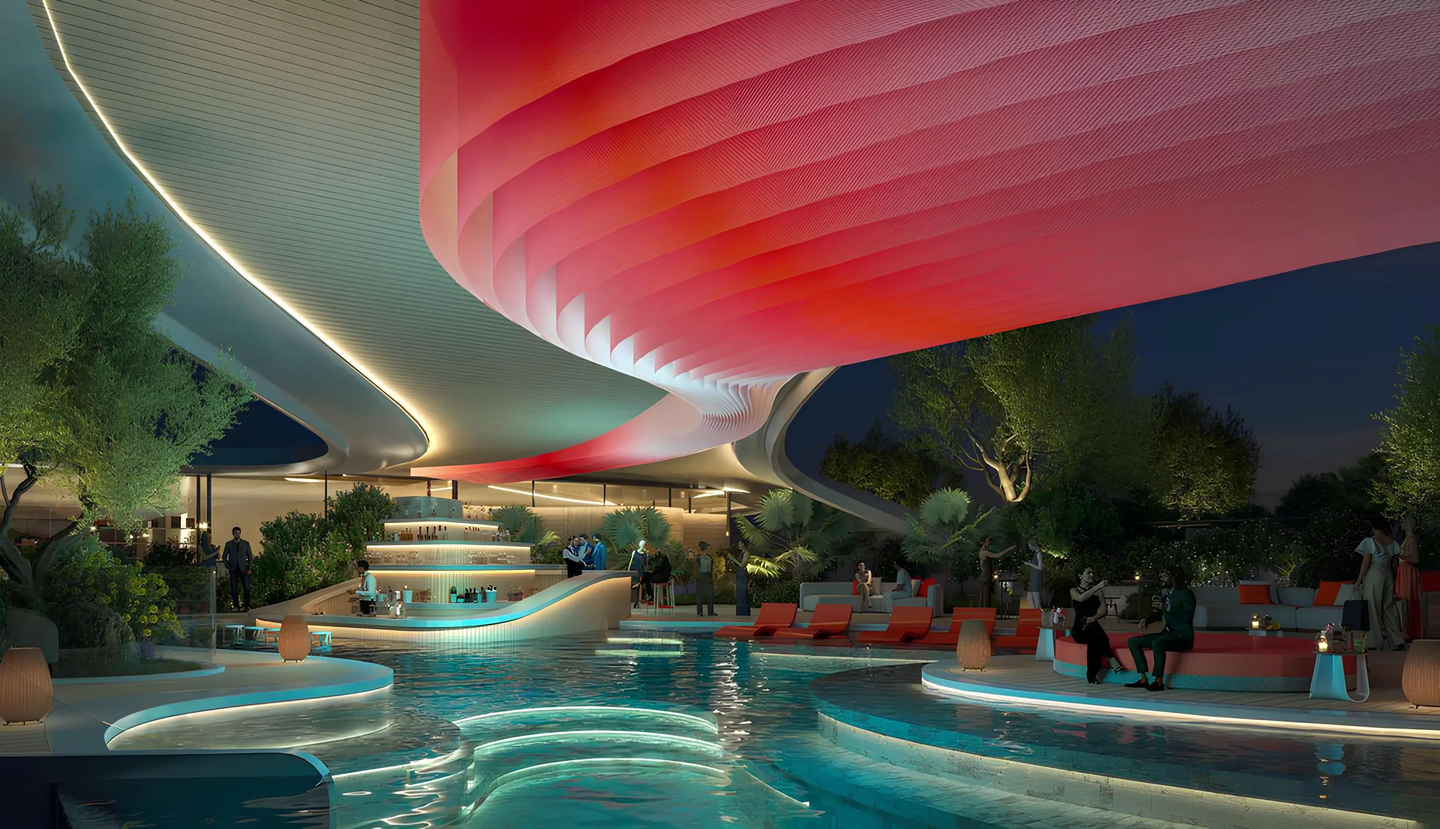 The Unexpected Al Marjan Island Hotel & Residences, Al Marjan private beach, Al Marjan Island
