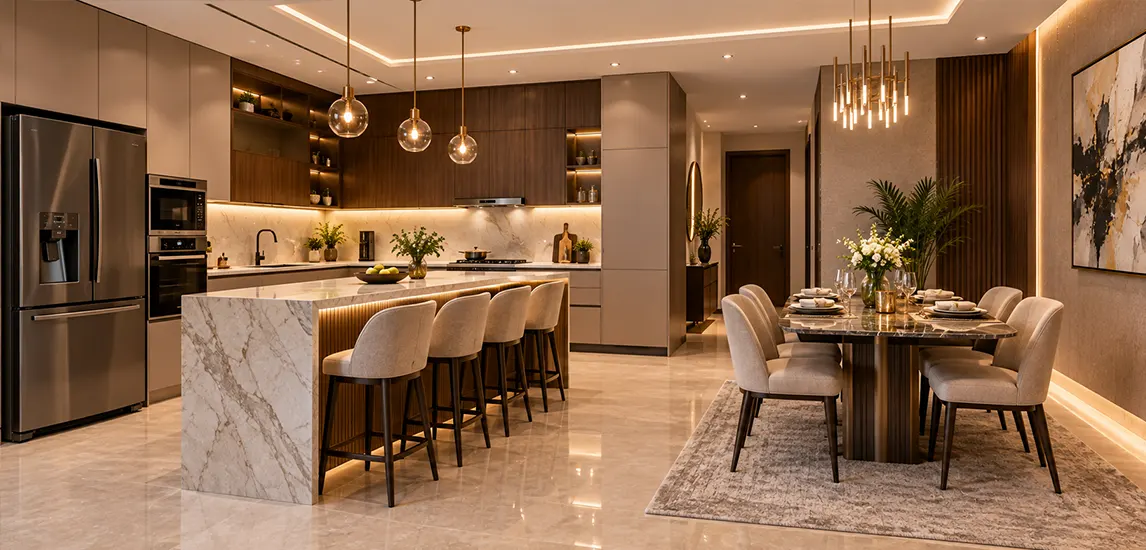 The Vault by Imtiaz at Majan dining interior