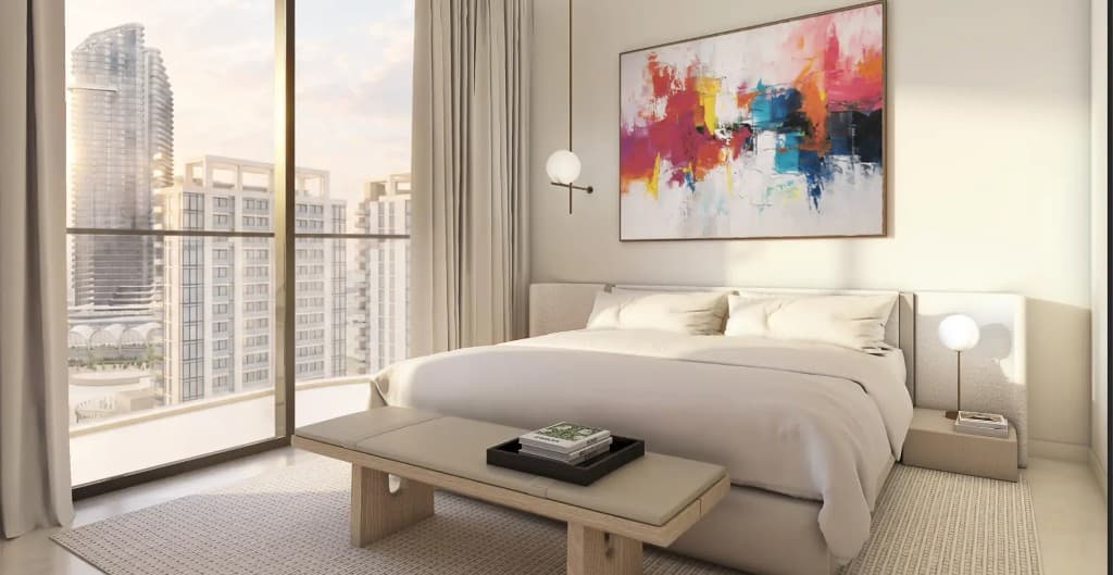 The Views by Ardee 2 bedroom executive balcony view over Al Marjan Island