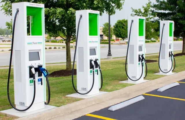 EV charging points at The Views by Ardee, Al Marjan Island