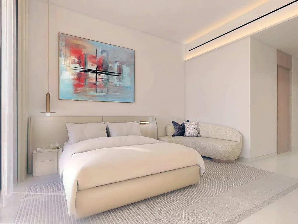 The Views by Ardee studio apartment bedroom interior