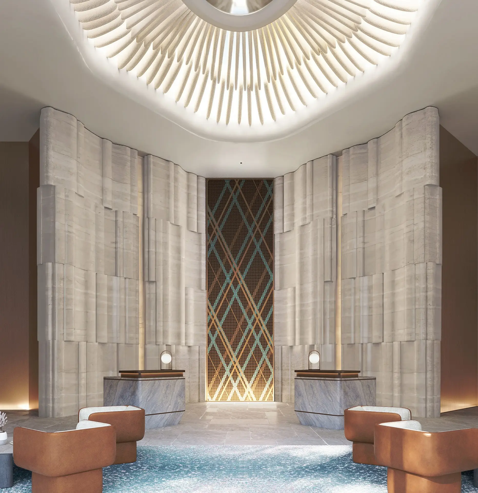 W Hotel & Residences, Al Marjan beachfront facade, Al Marjan Island