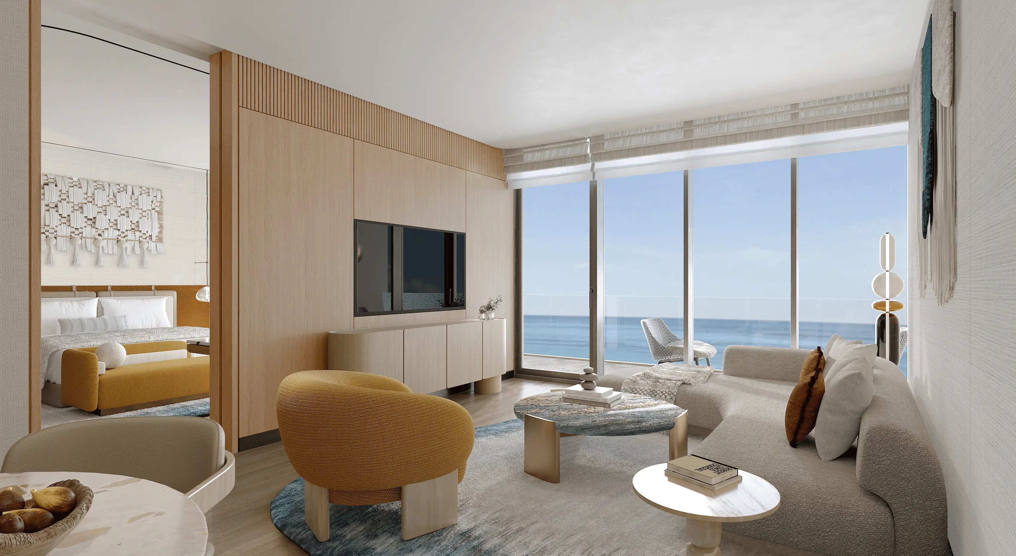 W Hotel & Residences, Al Marjan infinity pool terrace, Al Marjan Island