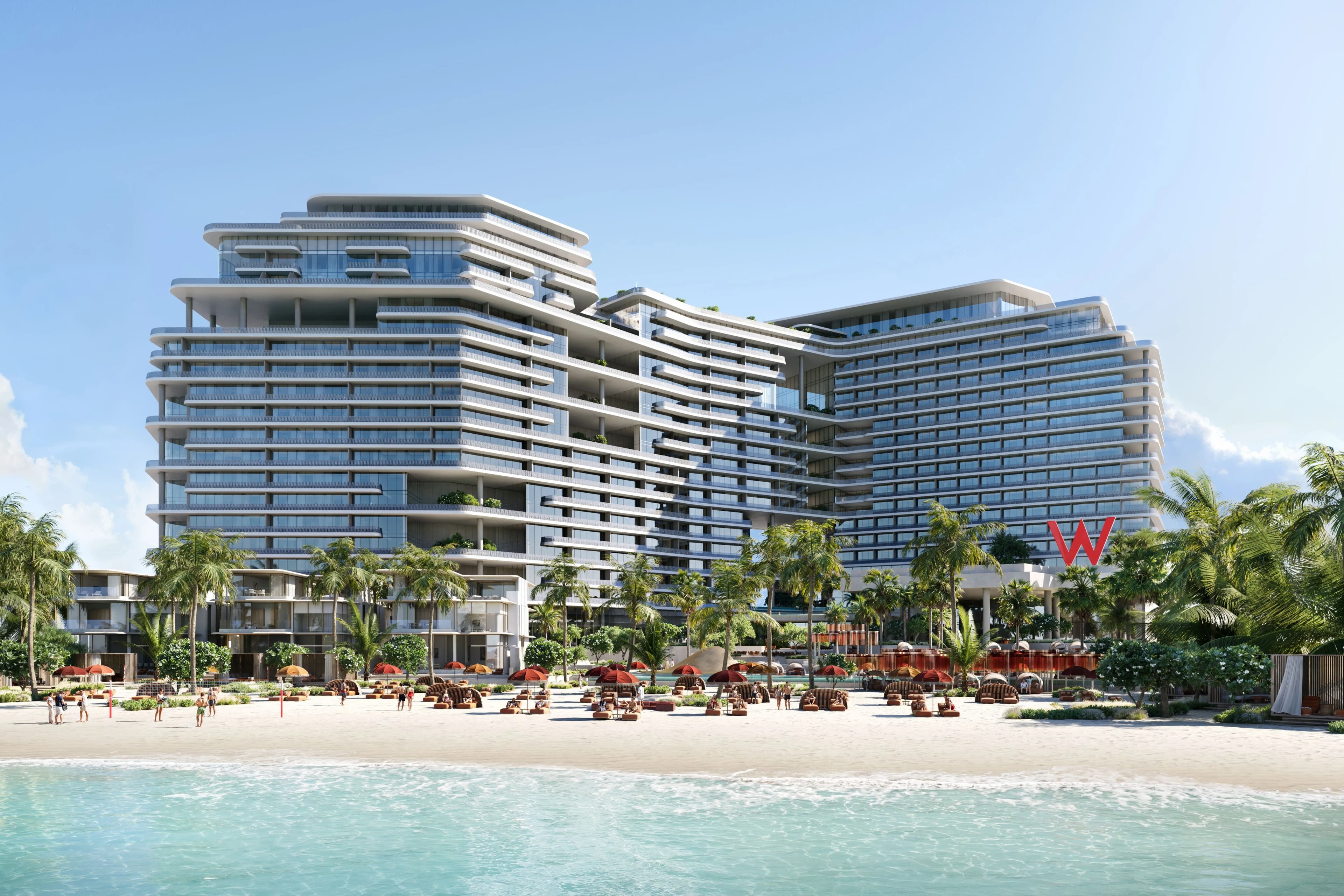 W Hotel & Residences, Al Marjan kitchen dining, Al Marjan Island