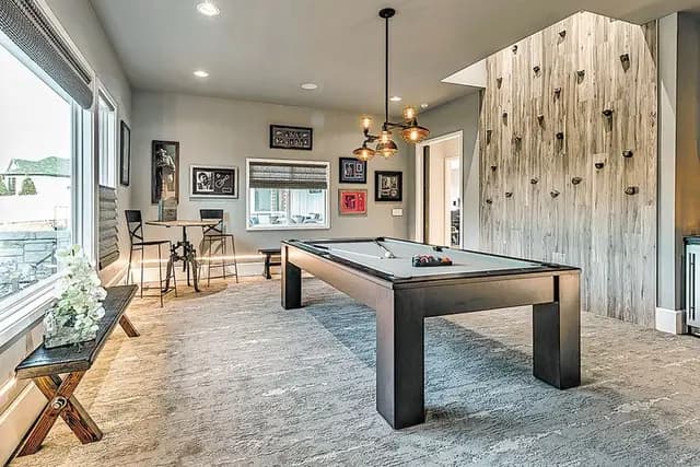 W Residences by Taraf at Al Maryah Island games room in Abu Dhabi