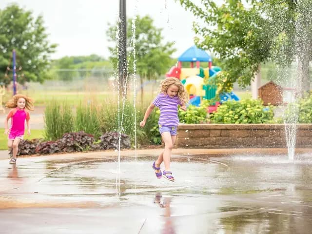 W Residences by Taraf at Al Maryah Island kids splash pad in Abu Dhabi