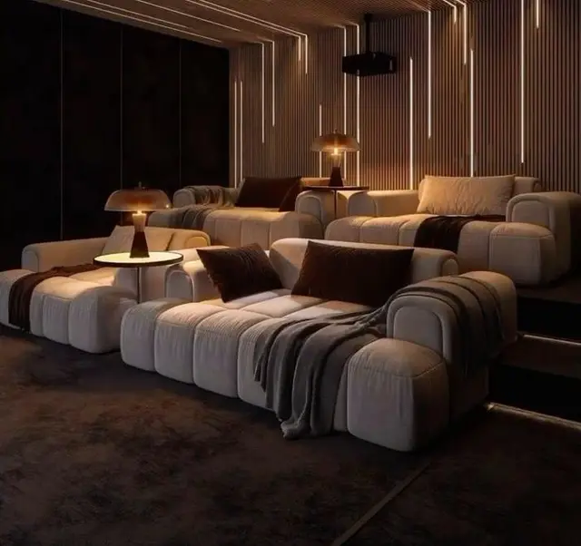 W Residences by Taraf at Al Maryah Island screening room in Abu Dhabi