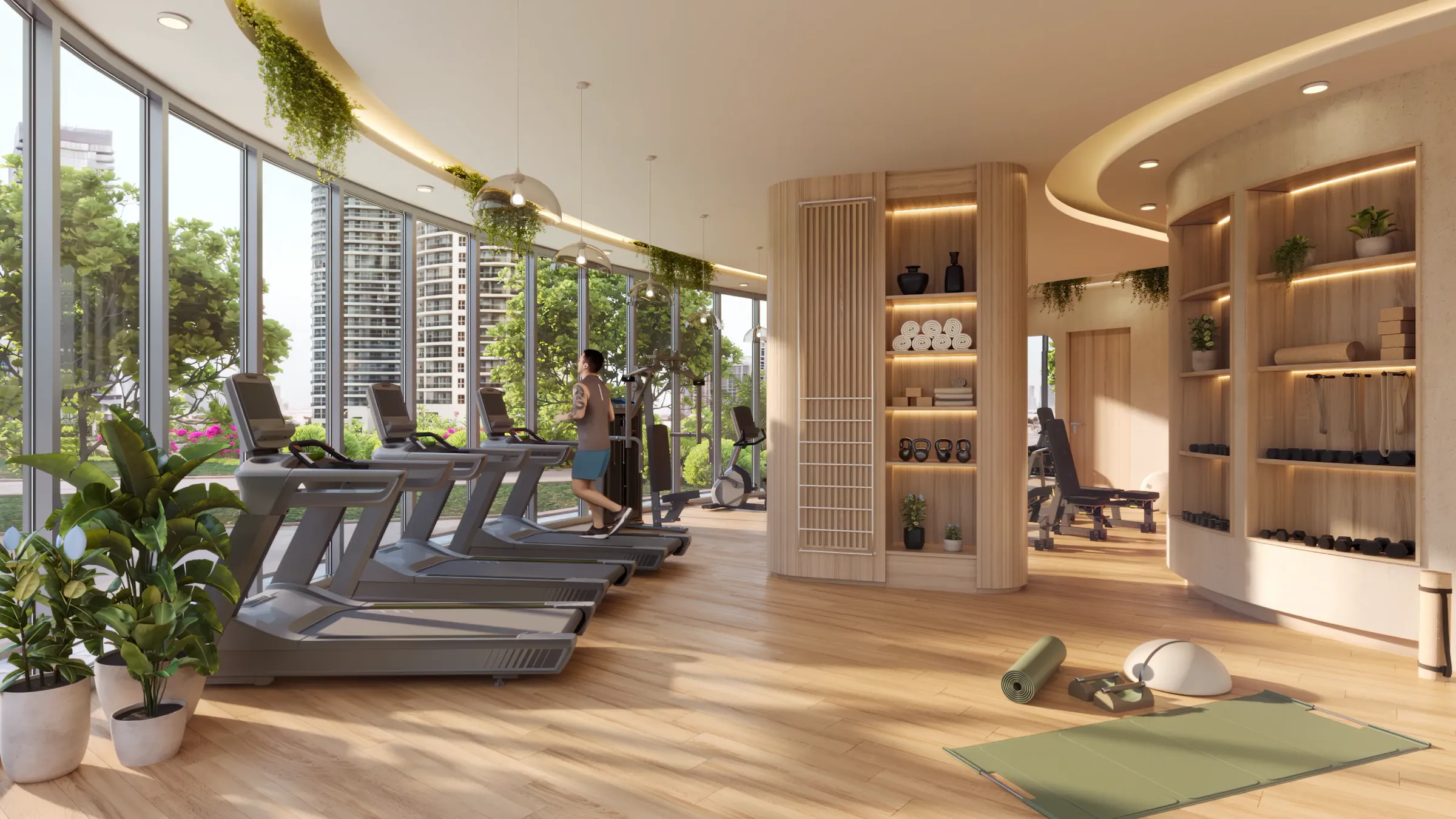 Fitness studio