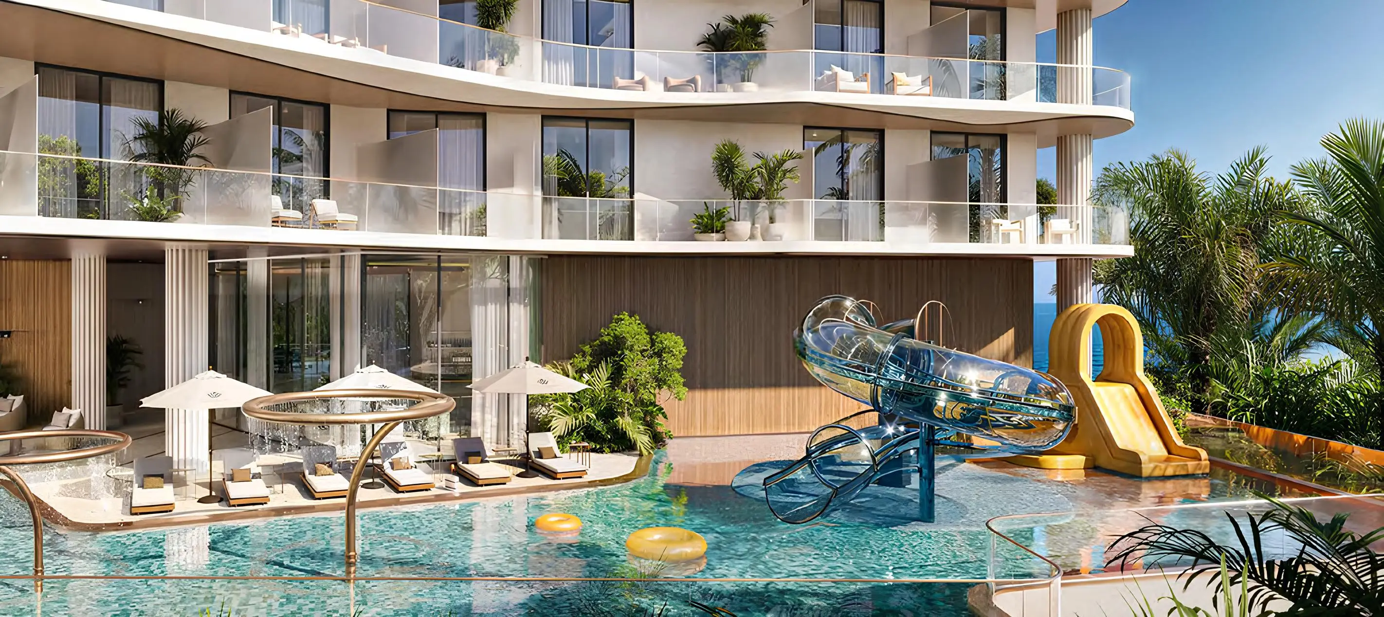 Bedroom interior at Wyndham Residences Al Marjan Island, Al Marjan
