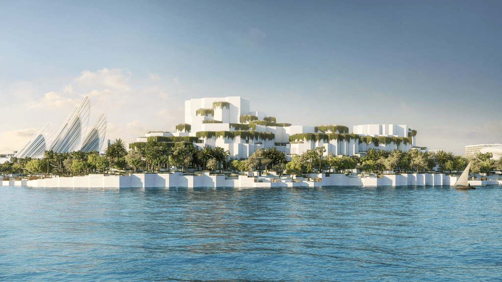 Natural History Museum Abu Dhabi on Saadiyat Island near Sei Saadiyat by Aldar residences — reference institutional imagery