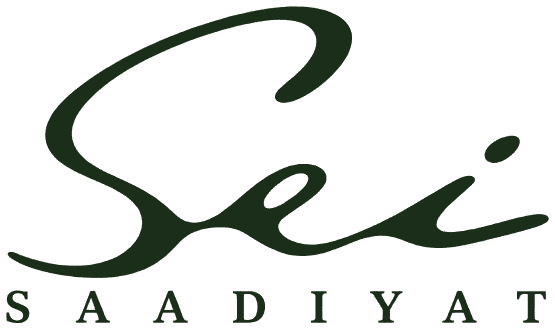 Sei Saadiyat by Aldar official project logo for residences on Saadiyat Island, Abu Dhabi